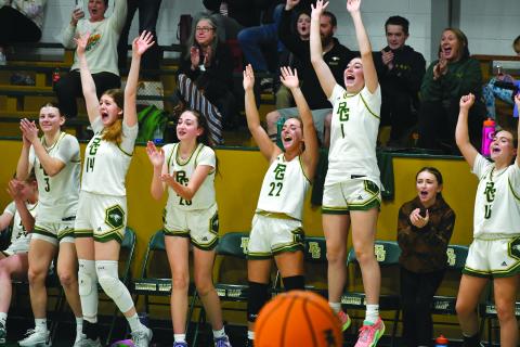 File Photo/The Clayton Tribune. The Rabun Gap-Nacoochee girls basketball team looks to continue its strong NCISAA play in 2025-2026.