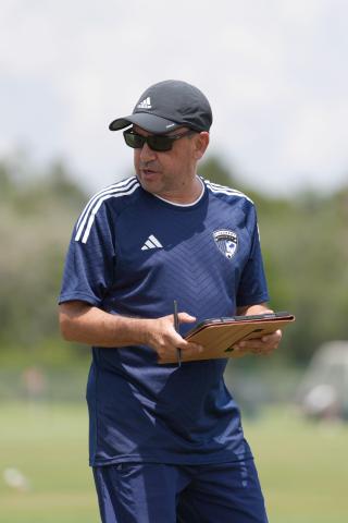 Submitted photo. New Rabun Gap director JC Gonzalez takes over the Eagles’ soccer programs after over 20 years of coaching experience. The girls’ program and Gonzalez will make its debut on Feb. 12 at Whitefield Academy. 