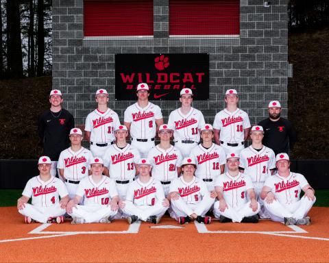 Photo courtesy Rabun County High School. The Rabun County varsity baseball team looks to return to its winning ways in the latter part of the 2026 schedule. Back Row: Assistant Coach Grayson Carver, Wyatt Preston, Ty Truelove, Gabe Porter, Mack Williams and Head Coach Wesley Satterfield. Middle row: Hunter Giles, Christian Thomas, Lleyton Phillips, Caysen Harvey and Zane Burrell. First row: Lake Evans, Baylor Potts, Keaton Hunter, Reid Giles, Eli Green and Ryan Yearwood.