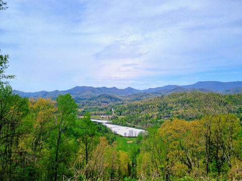 Megan Horn/The Clayton Tribune. Merrill Trust and City of Sky Valley officials are working together in discussion to put new leases together that could allow public access to popular tourist areas including the Overlook and Mud Creek Falls for some time during the new lease. 