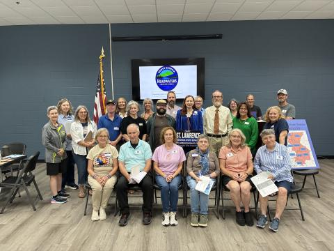 Submitted photo. Candidates, NGHI Steering Committee members, and several workshop attendees at the July 11 event in Clarkesville. 