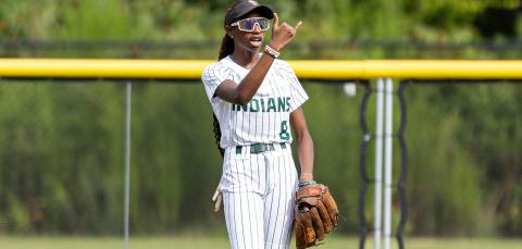 Submitted photo. Tallulah Falls pitcher Suzanna Cabe matched her school record of 17 strikeouts in a 5-4 win over Towns County. Cabe also hit a home run in the victory.
