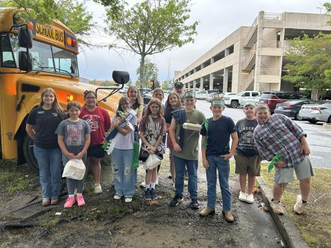 Photo courtesy of Rabun County 4-H. Rabun County 4-H members traveled back in time during a summer educational outing to Medieval Times, in Lawrenceville, Ga., on May 23. 