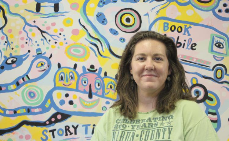 Megan Broome/The Clayton Tribune. Stephanie Howard, Rabun County library manager, will have her last day on Wednesday, August 7 after almost eight years of service.