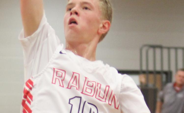 Andy Diffenderfer/The Clayton Tribune Gus Hood netted a game-high 26 points last Saturday as Rabun County edged Putnam.
