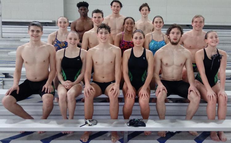 Andy Diffenderfer/The Clayton Tribune On the front row, from left, are Nelson Wilkinson, Halle Weyrich, Matt Cochran, Layne Kafsky, John Nichols and Sammy Hartman; second row, Karis Tatum, Caden Griffis, Tamia Moss, Reid Kafsky, Hunter Weyrich; third row, Gabe Iluma, Riley Barron and Chris Geiger.