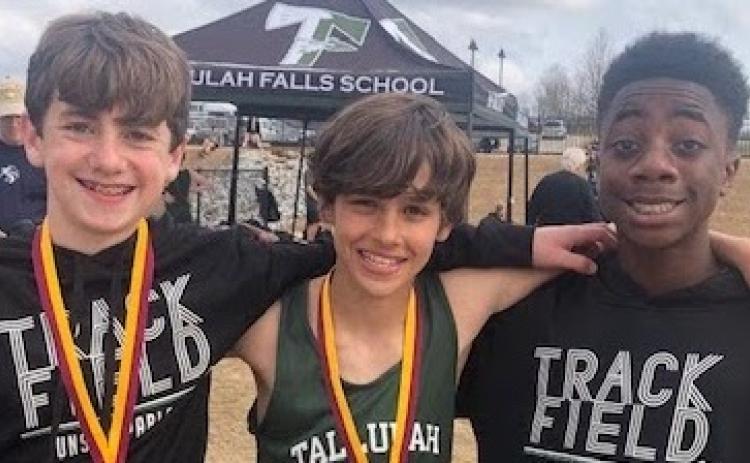 Submitted photo From left, are Austin Ball, Clay Kafsky and Tyler Brown.