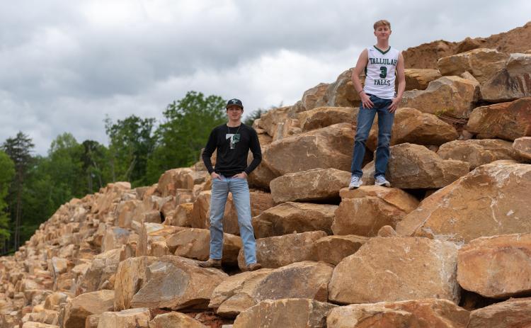 Lane Gresham/Tallulah Falls School. Survivors of Acute Lymphoblastic Leukemia, Kale Corbett and Cainan Yaskiewicz, excel in athletics and academics at Tallulah Falls School.