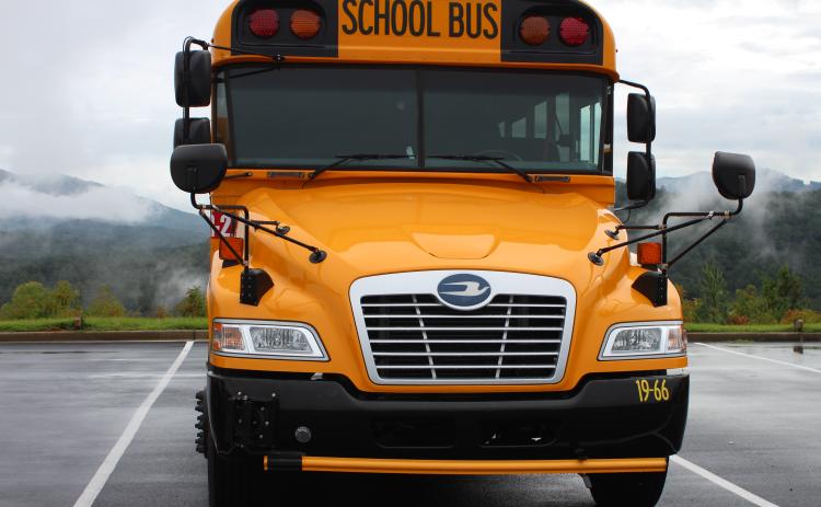 Megan Broome/The Clayton Tribune. Drivers should be aware of school buses on the roadway and drivers should use caution when traveling. Violators of Georgia code 40-6-163 Unlawful passing of school bus are issued a fine between $250-$500 and have six points added to their license.