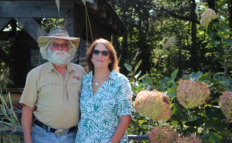 Megan Broome/The Clayton Tribune. Angela Luke said that her husband Joe along with her close family were her support system when diagnosed with breast cancer and while going through cancer treatments.
