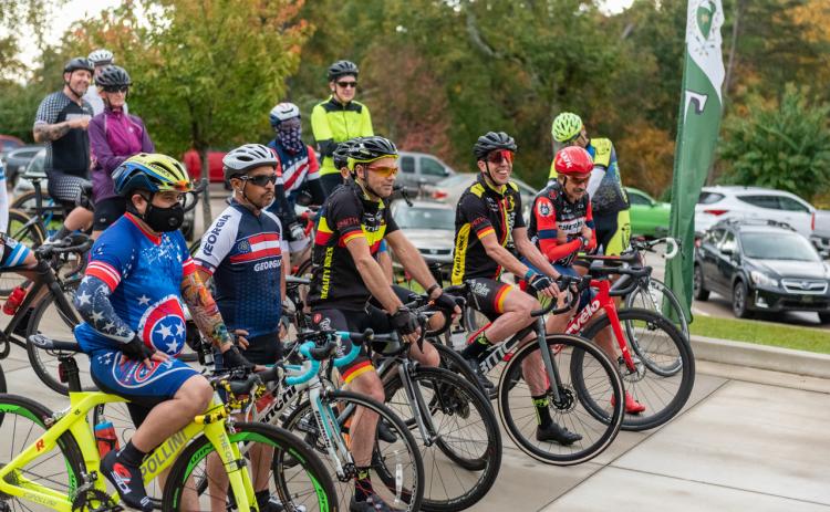 E. Lane Gresham/Tallulah Falls School. More than 120 cyclists from across the Southeast gathered at Tallulah Falls School for the sixth annual Twin Rivers Challenge, a cycling event to benefit student scholarships. The fundraiser generated more than $65,000.