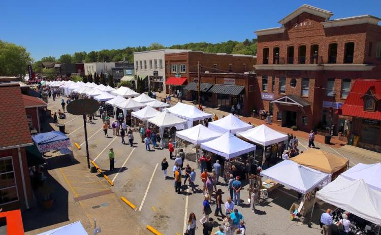 Photo courtesy Randy Sells. Celebrate Clayton is coming to town this weekend after being cancelled last year due to COVID-19. There will be about 90 vendors at the festival. It is free to attend and open to the public.