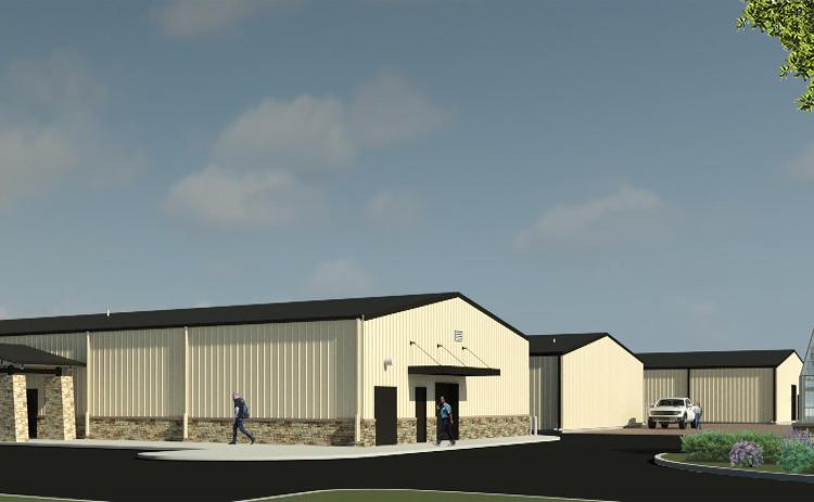 Photo courtesy of Rabun County Schools. A rendering of Rabun County High School’s $7 million Agricenter once construction is complete. The facility will be the home of the Rabun County Future Farmers of America (FFA).