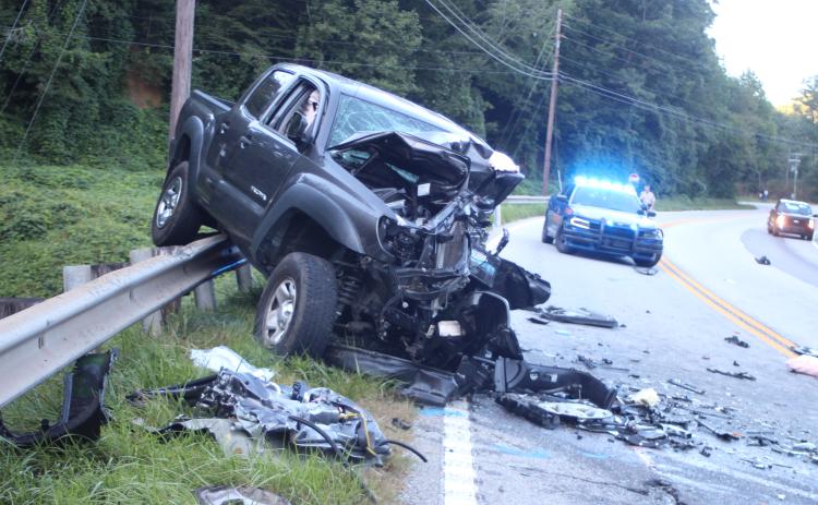Megan Broome/The Clayton Tribune. A Rabun County Detention Center officer, Courtney Faith Zajdowicz, 26 of Clayton, died Wednesday in a two-vehicle accident near George Eller Curve North of Clayton.