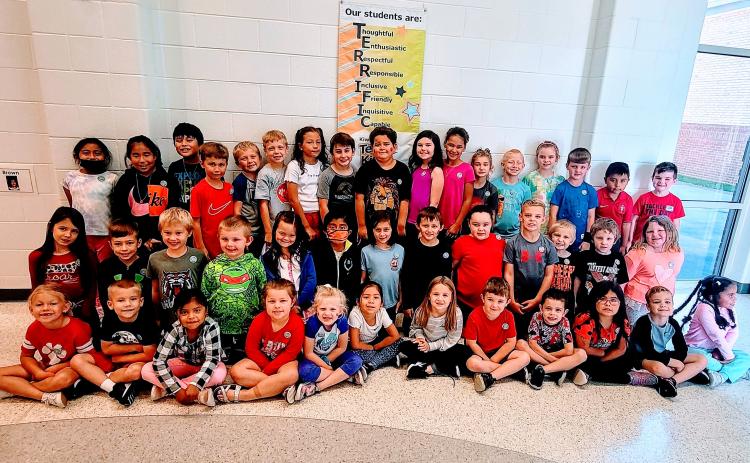 Submitted photo. Kiwanis has been doing the Terrific Kids program in Rabun County for seven years. Students work with their classroom teacher to establish goals to improve behavior, peer relationships, attendance or schoolwork. All students who achieve their goals after a specified time are recognized as Terrific Kids.