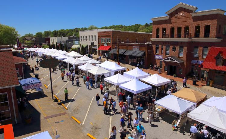 File photo. Clayton members voted Tuesday to close part of Main Street on Saturday, April 23, and Sunday, April 24, for Celebrate Clayton. The decision came after debate from council and community members about where the event should be located.