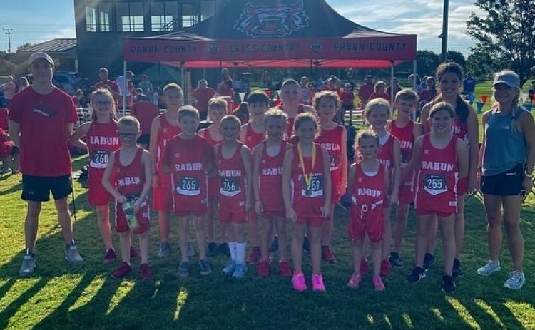 Photo courtesy of Ed Eidson. The Rabun County Recreation Department cross country team finished their first meet of the 2022 season with three medalists. This is the second season for the rec cross country team.
