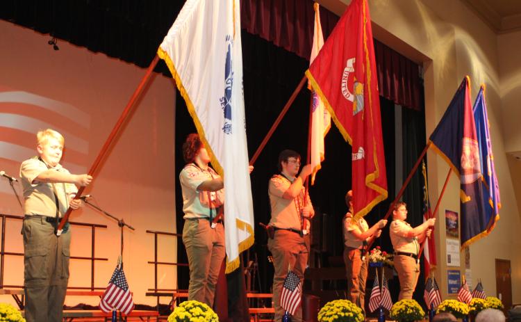 Megan Broome/The Clayton Tribune. The annual Veterans Appreciation Dinner, with the photo taken from last year, is Thursday, Nov. 10.