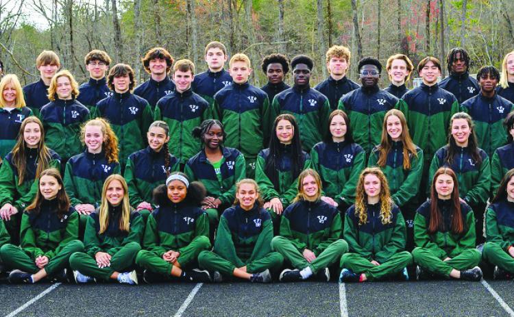 Submitted photo. The 2023 Tallulah Falls track and field team.