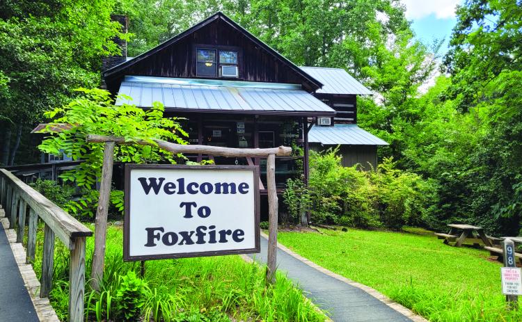 File photo Megan Broome/The Clayton Tribune. The Foxfire Museum and Heritage Center recently received $4,464.71 in funding from Clayton Rotary Foundation, Inc., for its picnic revitalization project, which would replace the current wooden picnic tables with metal tables that would withstand the outdoor climate for many years.