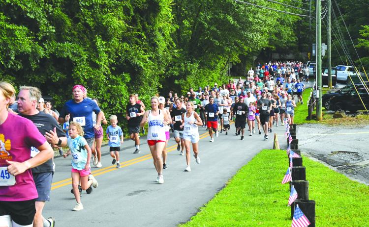 Enoch Autry/The Clayton Tribune. In 2022, a total of 653 runners participated in the Rabun Ramble. This year’s Ramble will take place on Saturday, July 1. The Lake Burton Fun Run also will take place on Saturday, July 1.