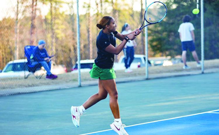 TFS Athletics. Ariel Kelsick, reigning Singles Player of the Year, returns to help lead the Lady Indians, who won the Class A Division I Region 8 championship last season.