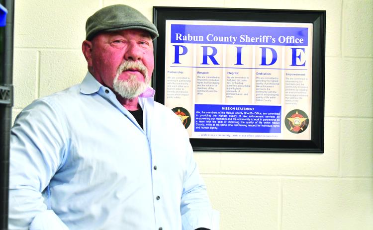 Megan Horn/The Clayton Tribune. Lt. Mark Gerrells retired from the Rabun County Sheriff’s Office on Jan. 15 after serving in law enforcement for four decades. Gerrells was the training director for the department.