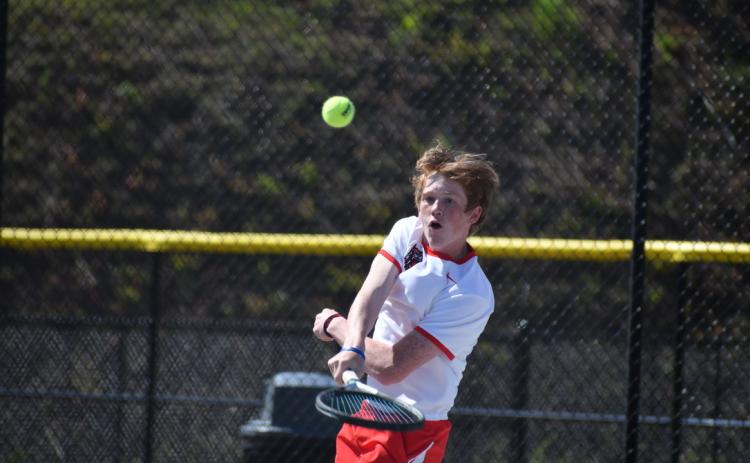 Wade Cheek/The Clayton Tribune. RCHS freshman Rett Walker Potzner.