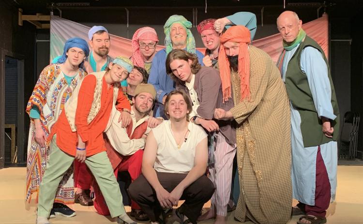 Photo courtesy North Georgia Community Players. The cast from “Joseph and the Amazing Technicolor Dreamcoat” will perform this weekend in Dillard.
