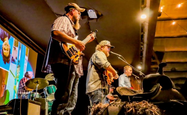 Submitted photo. Blue Ridge Lonesome performs at July 20 Blue Jean Ball fundraiser for the Mountain Learning Enrichment.