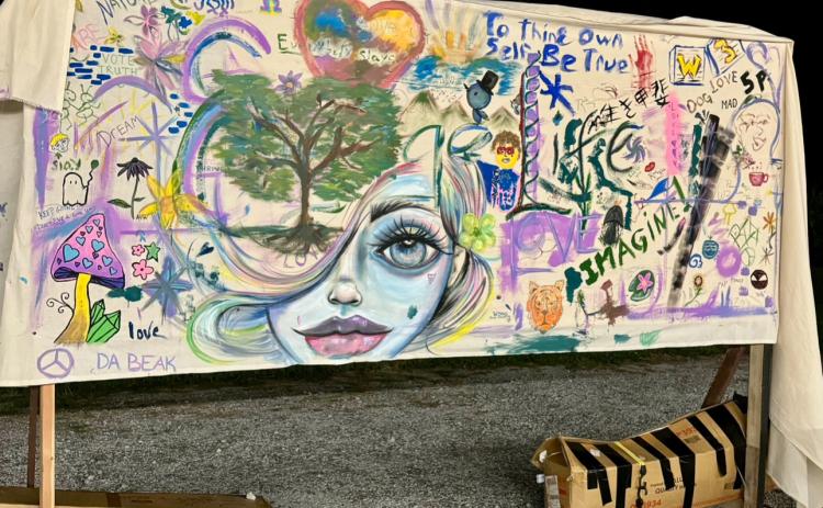 Submitted photos. The Sept. 7 “Rootstock” musical event held at the Rabun County Civic Center pavilions was free as bands played music for 10 hours. The event was geared toward bringing the youth and community together.