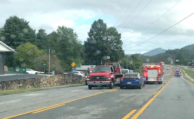 Tony Penrose/The Clayton Tribune. A two-vehicle crash on Ga. 15 at Franklin Street in Dillard on Sept. 13 resulted in the death of 80-year-old Ralph Ratta. The crash remains under investigation.