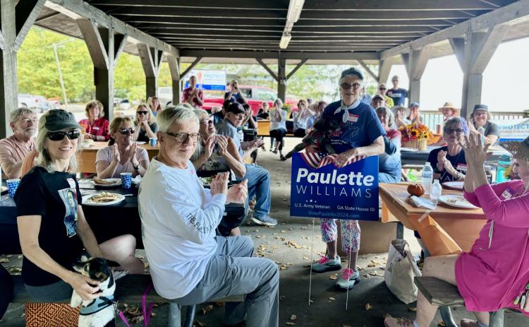 Submitted photo. Clayton’s Paulette Williams, a UGA graduate, retired VA nurse, diabetes educator, and a member of the “Fab Four” Democrat women running for Georgia State seats, spoke passionately about her reasons for seeking elective office in Georgia.