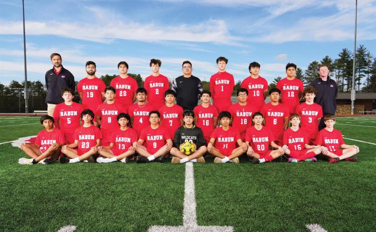 Photo courtesy of Rabun County High School. The 2025 RCHS varsity boys soccer team.