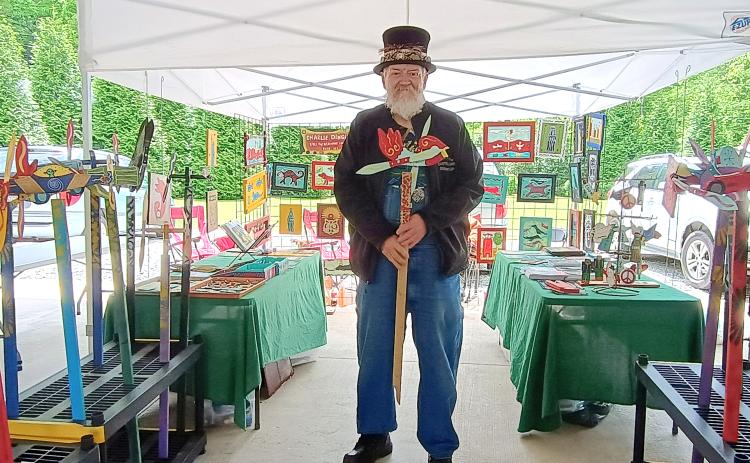 Megan Horn/The Clayton Tribune. Rabun County local Charlie Dingler held the third annual Dinglerfest 2025 May 3 and 4 to benefit nonprofit Sid Weber Memorial Cancer Fund.