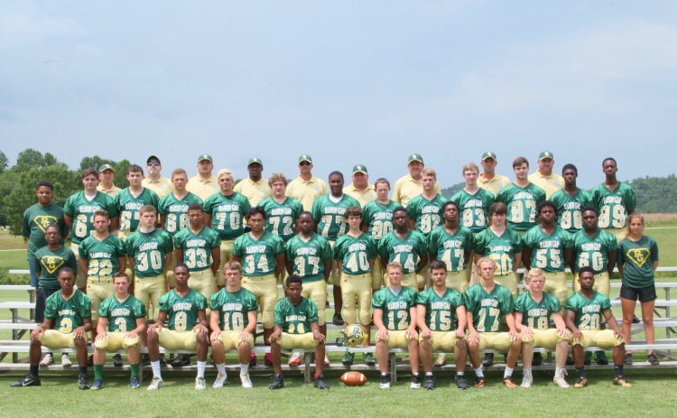 Submitted Photo. The 2014 Rabun Gap Eagle football team made it to the state championship game that year.