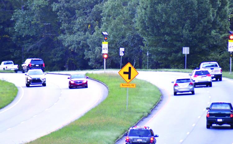 File photo Enoch Autry/The Clayton Tribune. The school zone cameras on U.S. 441 now will flash between 7-9 a.m. and 2-4 p.m. “at full force” for school at the Tallulah Falls School.