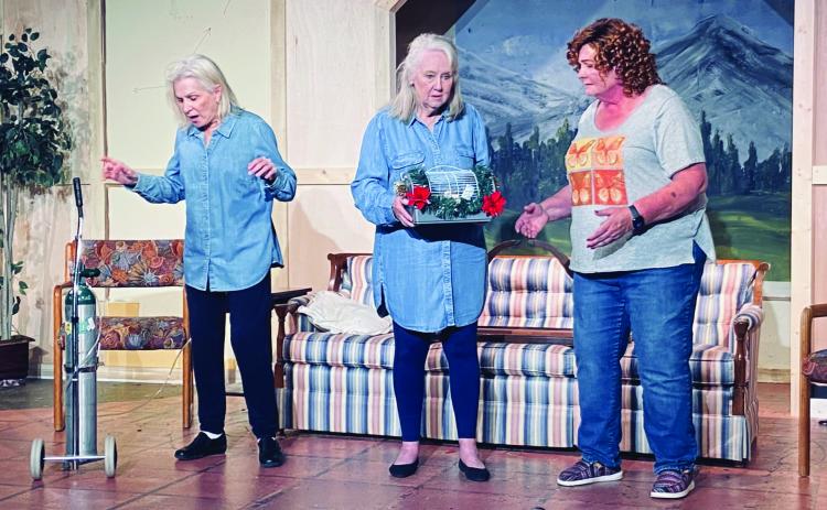Submitted Photo. Four Old Broads runs Oct. 10-12 and 17-19; Friday and Saturday shows are at 7 p.m., and the Sundays are 3 p.m. matinees. Tickets are available on line at: https://www.tickettailor.com/events/northgeorgiacommunityplayers/1496312 or by phone at (706) 212-2500.