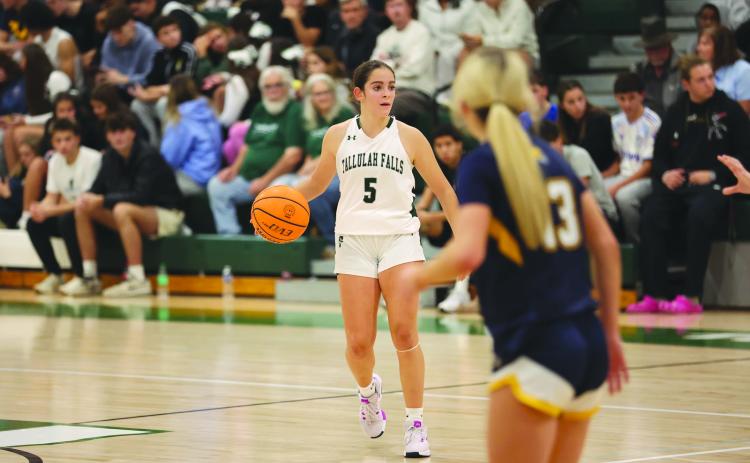 Photo courtesy Austin Poffenberger. Marta Beltran had 10 points in Tallulah Falls’ Jan. 17 win over ranked Bethlehem Christian 46-35 at home.