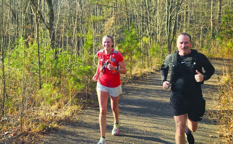 Lake Chatuge Recreation Department. Runners complete the Lake Chatuge Recreation Area loop along the Hiawassee Half Marathon route. The event this year is March 14.