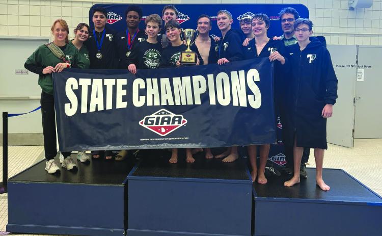 TFS Athletics. Indians capture back-to-back state swimming championship at Georgia Tech in Atlanta.