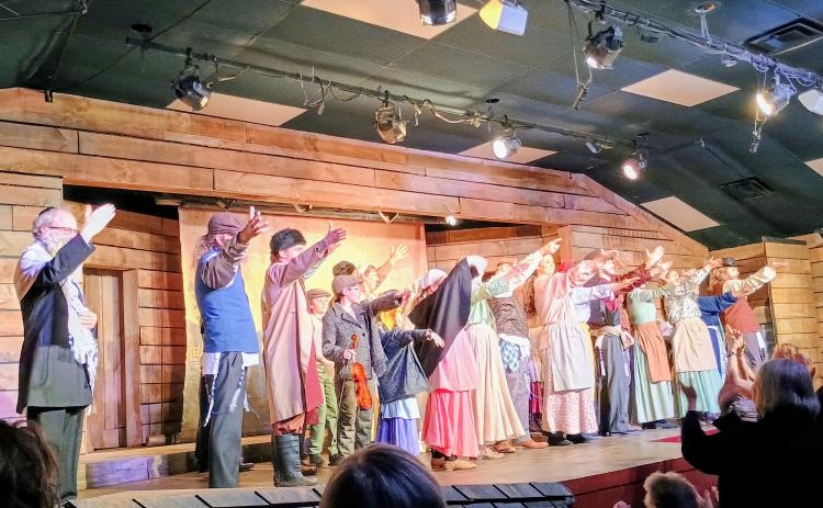 Megan Horn/The Clayton Tribune. This is a view audience members could experience the next two weekends when they go to see North Georgia Community Players’ production of the musical “Fiddler on the Roof.”