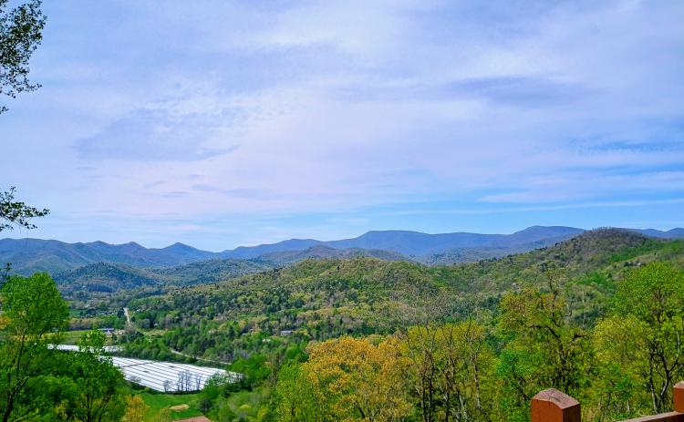 Megan Horn/The Clayton Tribune. The Sky Valley Scenic Overlook is one of the most sought-after views in Rabun County. Effective May 8, any access to the location will be cut off after Merrill Trust Group sent notice it wanted to terminate its leases with the City of Sky Valley.