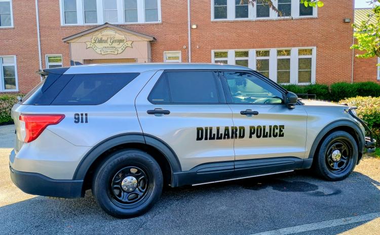 Megan Horn/The Clayton Tribune. The Dillard Police Department is located at Dillard City Hall, 892 Franklin St., Dillard. Office hours are Monday-Friday from 8:30 a.m. until 4:30 p.m. It is closed from noon to 1 p.m. for lunch. The Police Chief is Jeremy Welch and Clerk of Court is Lisa Adams.