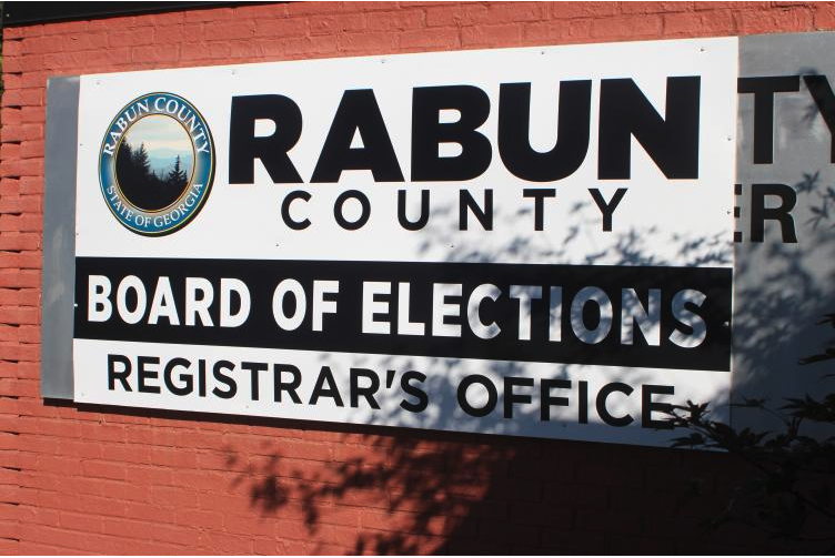 File Photo/Rabun County Board of Elections and Registrar's Office.