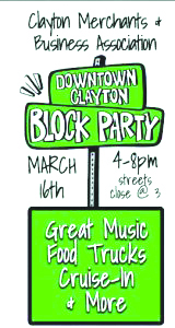 Clayton Downtown Block Party. 