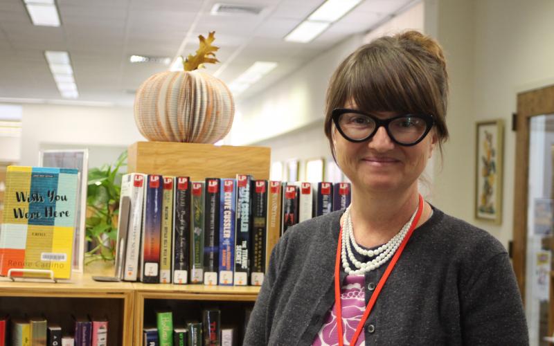 Caroline Frick is the new Library Manager or "Chief Nerd" at the Rabun County Library as of Thursday, Nov. 14.