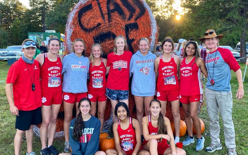 Submitted photo.The Rabun County High girls team placed second Oct. 13 at the Harrier Harvest meet hosted by Tallulah Falls School.