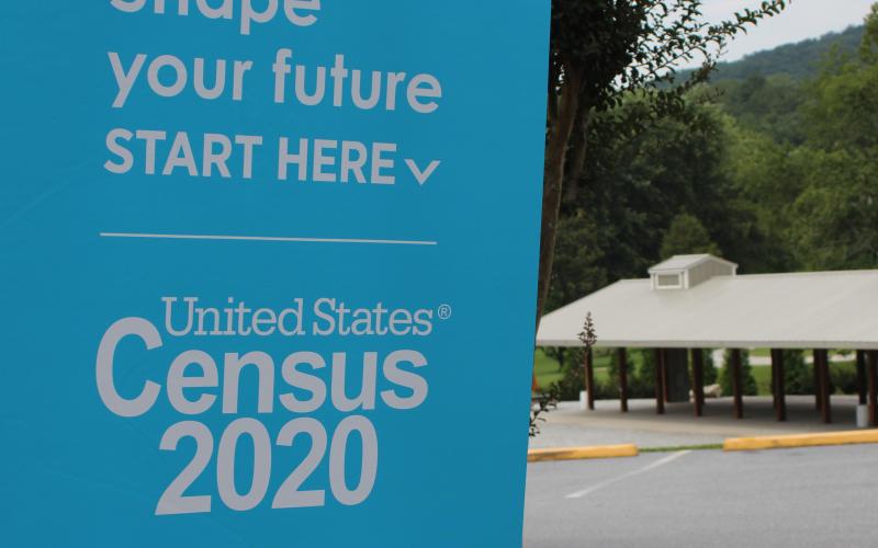 Rabun County's completion rate for the UNited States Census was in the high 90th percentile.