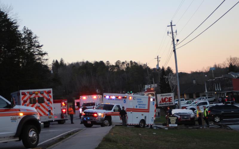 File photo. A fatal accident in Dillard on December 30, 2019 closed down traffic on Highway 441 for several hours as emergency personnel worked the scene. Two women were killed and one teenager was airlifted following the high-speed crash. 